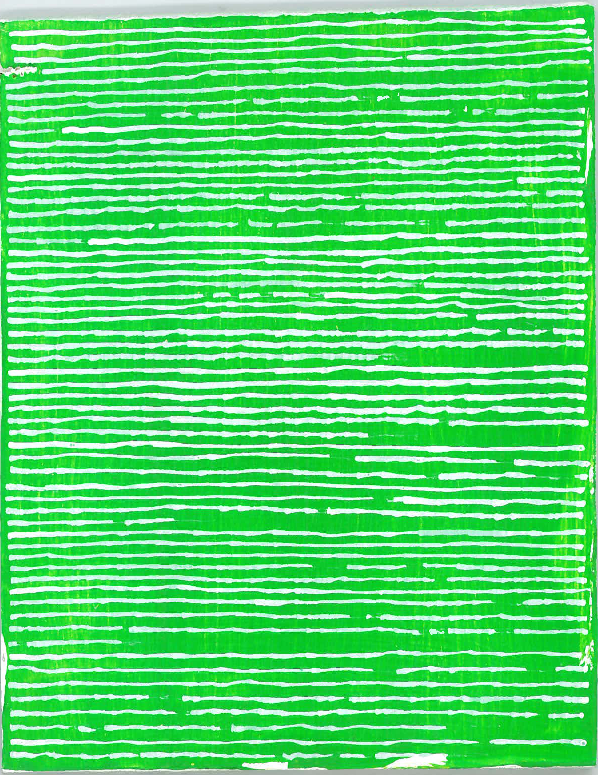 radical warp 12 green drawing by stella untalan