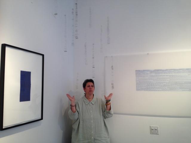 me and soundings at 110 CHURCH gallery